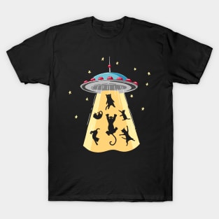 Cat UFO T-Shirt